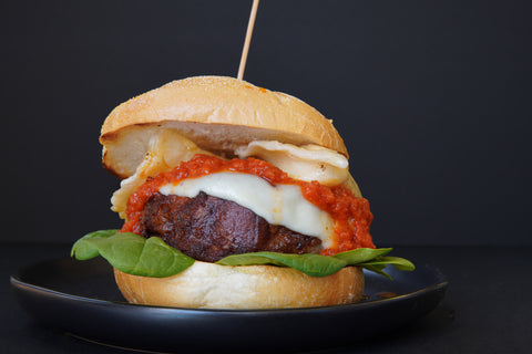 Eggplant Parmesan Stacker