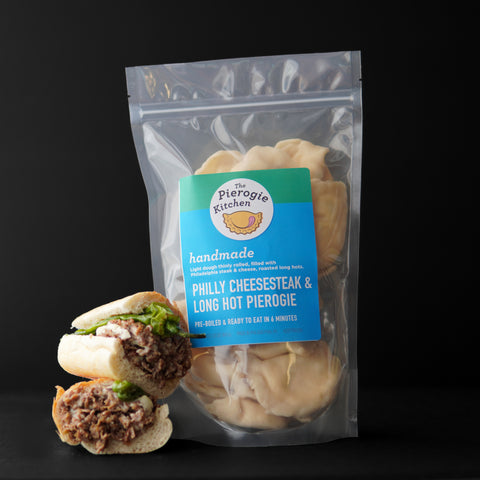 Philly Cheesesteak with Long Hots Pierogie [Frozen]