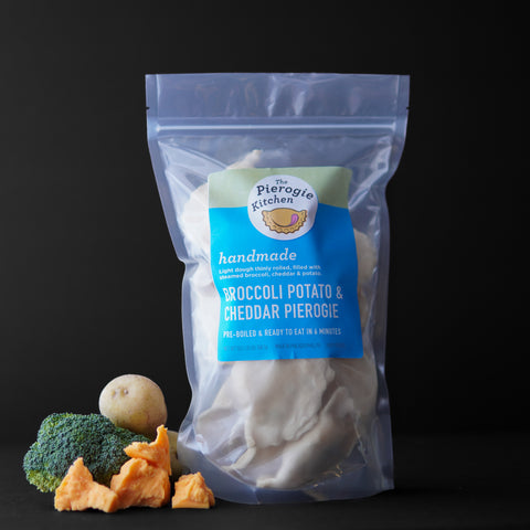 Broccoli Potato Cheddar Pierogie [Frozen]