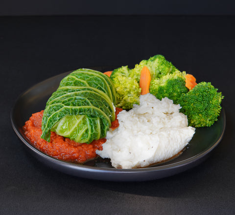 Handmade Stuffed Cabbage Plate