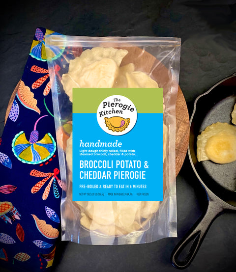Broccoli Potato Cheddar Pierogie Party Tray