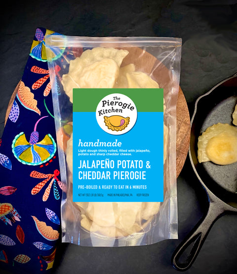 Jalapeño Potato Cheddar Pierogie Party Tray